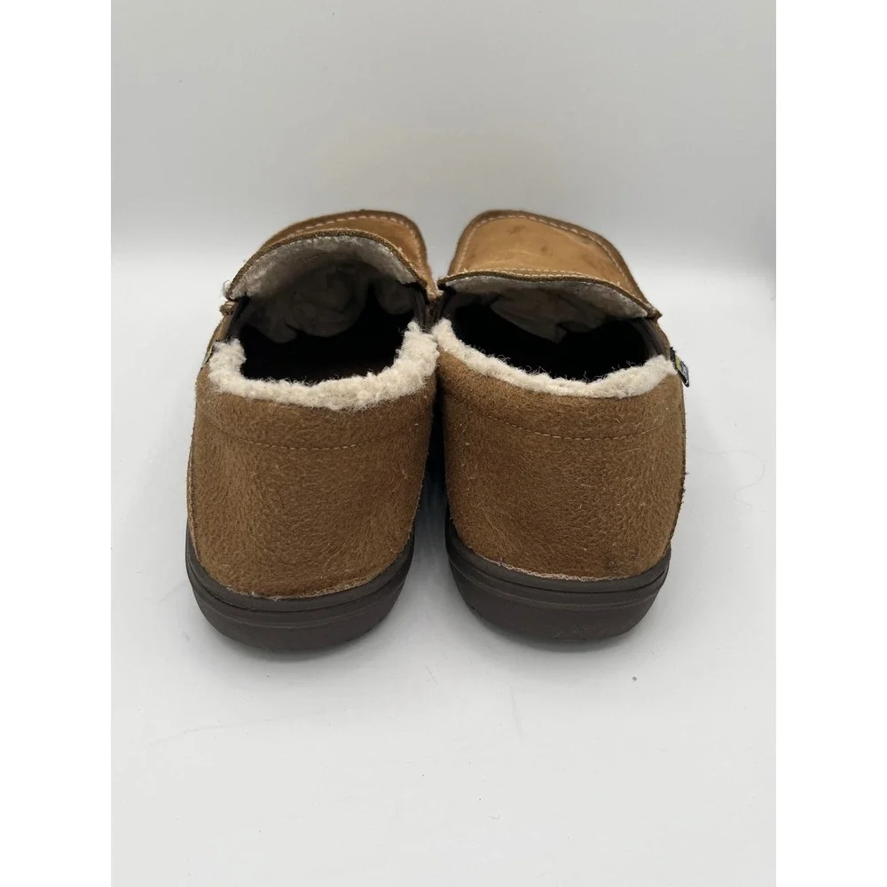 Lems Drifter Fur Men 10 Brown Suede Barefoot Slip On Shoes LM220401 Cozy Cabin